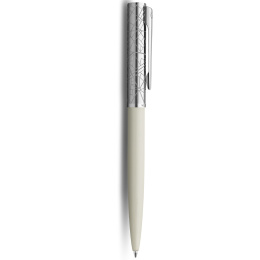 Allure Deluxe Metal & White Kulpenna i gruppen Pennor / Fine Writing / Kulspetspennor hos Pen Store (132018)