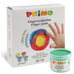Fingerfärg Basic-set 4x100g i gruppen Kids / Måla och skapa / Fingerfärg hos Pen Store (132086)