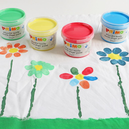Fingerfärg för textil Basic-set 6x100g i gruppen Kids / Måla och skapa / Fingerfärg hos Pen Store (132088)