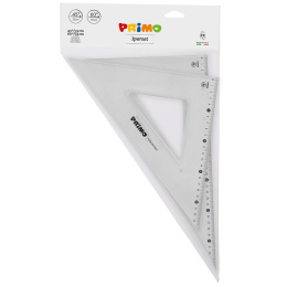 Set Vinkellinjaler 45°/35cm + 60°/35cm i gruppen Skapande & Hobby / Hobbytillbehör / Linjaler / Plastlinjal hos Pen Store (132118)