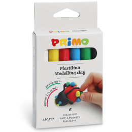 Plastelina Modellera 6-pack 18 g i gruppen Kids / Måla och skapa / Skapa med lera hos Pen Store (132155)