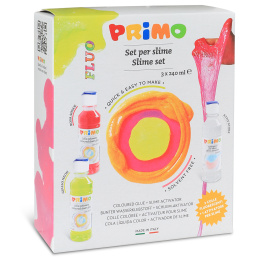 Slime-lab Kit Fluo 3x240ml i gruppen Kids / Barnpyssel och kreativitet / Slime hos Pen Store (132173)