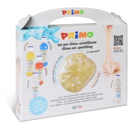 Slime-lab Kit Pearlescent 5x240ml i gruppen Kids / Barnpyssel och kreativitet / Slime hos Pen Store (132176)
