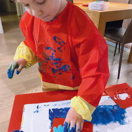 Förkläde "Anti-stain" 3-8 år i gruppen Kids / Måla och skapa / Barnfärger hos Pen Store (132191)