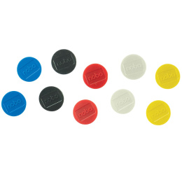 Magneter 32 mm 10-pack Färgmix i gruppen Skapande & Hobby / Organisera / Hemmakontor hos Pen Store (132312)