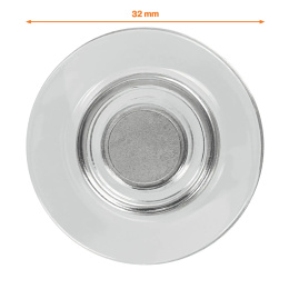 Magneter 32 mm Extra-starka 10-pack Clear i gruppen Skapande & Hobby / Organisera / Hemmakontor hos Pen Store (132342)