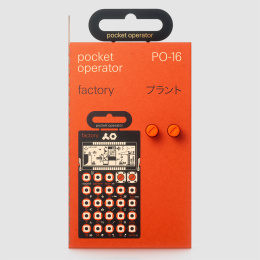 Pocket Operator PO-16 factory i gruppen Studio/Workspace / Ljud / Ljudskapande hos Pen Store (132400)