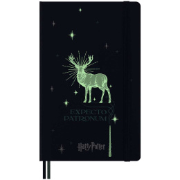 Hard Cover Notebook Large Harry Potter Expecto Patronum i gruppen Papper & Block / Skriva och anteckna / Anteckningsböcker hos Pen Store (132483)