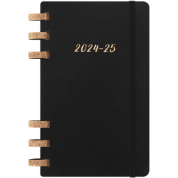 Spiral Planner 12M Soft Cover Large Black i gruppen Papper & Block / Kalendrar och almanackor / 12-månaderskalendrar hos Pen Store (132587)