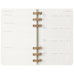 Spiral Planner 12M Soft Cover Large Black i gruppen Papper & Block / Kalendrar och almanackor / 12-månaderskalendrar hos Pen Store (132587)