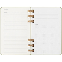 Spiral Planner 12M Hard Cover Large Kiwi Green i gruppen Papper & Block / Kalendrar och almanackor / 12-månaderskalendrar hos Pen Store (132588)