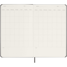 Kalender Odaterad WeekNote Large Svart i gruppen Papper & Block / Kalendrar och almanackor / 12-månaderskalendrar hos Pen Store (132589)