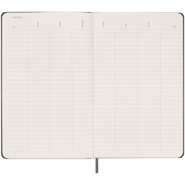 Kalender Odaterad WeekNote Large Svart i gruppen Papper & Block / Kalendrar och almanackor / 12-månaderskalendrar hos Pen Store (132589)