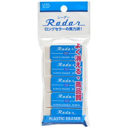 Radar SR-120 Radergummi 5-pack i gruppen Pennor / Penntillbehör / Sudd- & Radergummin hos Pen Store (132682)