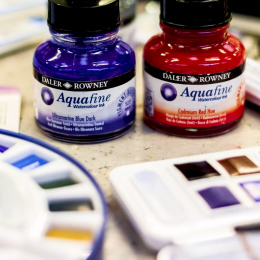 Intro Ink Akvarell set 6x29,5 ml i gruppen Konstnärsmaterial / Konstnärsfärger / Akvarellfärg / Flytande akvarellfärg hos Pen Store (132932)