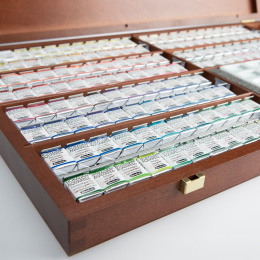 Horadam Aquarell Wood 140-set i gruppen Konstnärsmaterial / Konstnärsfärger / Akvarellfärg / Akvarellfärg i kopp hos Pen Store (132973)