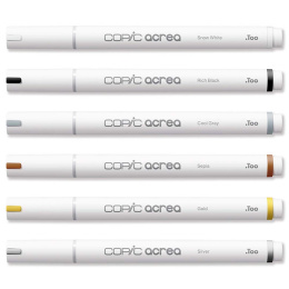 Acrea Paint Marker 6-set Essential Colours i gruppen Pennor / Konstnärspennor / Illustrationsmarkers hos Pen Store (133045)