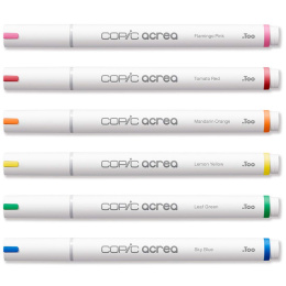 Acrea Paint Marker 6-set Vivid Colours i gruppen Pennor / Konstnärspennor / Illustrationsmarkers hos Pen Store (133046)