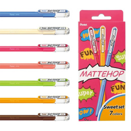 Mattehop Gelpenna Sweet Colours 7-pack i gruppen Pennor / Skriva / Gelpennor hos Pen Store (133080)