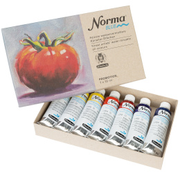 Norma Blue Oljefärg 7x35 ml i gruppen Konstnärsmaterial / Konstnärsfärger / Oljefärg hos Pen Store (133140)