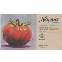 Norma Blue Oljefärg 7x35 ml i gruppen Konstnärsmaterial / Konstnärsfärger / Oljefärg hos Pen Store (133140)