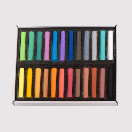 Soft Pastels Assorted 24-set i gruppen Konstnärsmaterial / Kritor och blyerts / Pastellkritor hos Pen Store (133366)