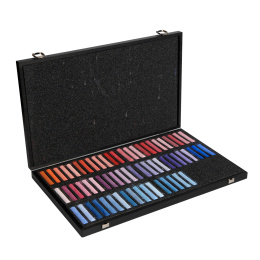 Soft Pastels Wood Box 204-set i gruppen Konstnärsmaterial / Konstnärsfärger / Pastell / Torrpastell hos Pen Store (133646)