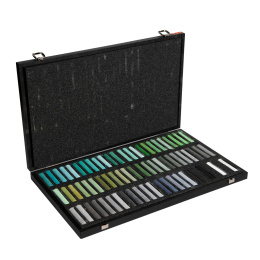 Soft Pastels Wood Box 204-set i gruppen Konstnärsmaterial / Konstnärsfärger / Pastell / Torrpastell hos Pen Store (133646)