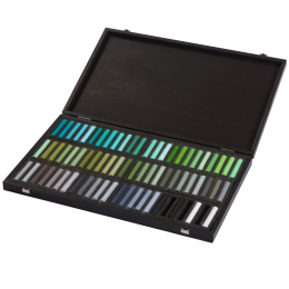 Soft Pastels Wood Box 204-set i gruppen Konstnärsmaterial / Konstnärsfärger / Pastell / Torrpastell hos Pen Store (133646)