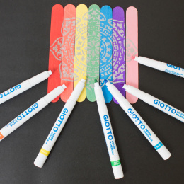 Decor Materials Paint Markers 12-pack (5 år+) i gruppen Kids / Barnpennor / 5 år+ hos Pen Store (133760)