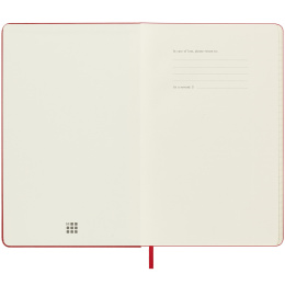 12M Daily Kalender 2025 Hardcover Large Red i gruppen Papper & Block / Kalendrar och almanackor / 12-månaderskalendrar hos Pen Store (133764)