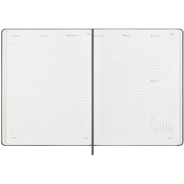 12M M+ Digital Planner Weekly Note 2025 XL Black i gruppen Papper & Block / Kalendrar och almanackor / Specialkalendrar hos Pen Store (133782)