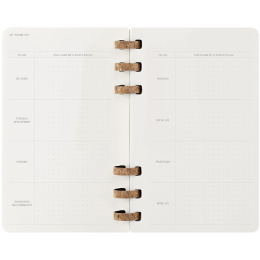 12M Spiral Planner 2025 Large Black i gruppen Papper & Block / Kalendrar och almanackor / 12-månaderskalendrar hos Pen Store (133784)