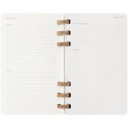 12M Spiral Planner 2025 Large Black i gruppen Papper & Block / Kalendrar och almanackor / 12-månaderskalendrar hos Pen Store (133784)