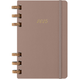 12M Spiral Planner 2025 XL Almond i gruppen Papper & Block / Kalendrar och almanackor / 12-månaderskalendrar hos Pen Store (133786)