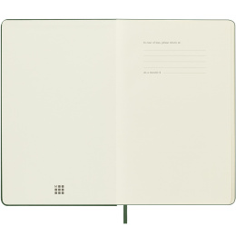 12M Weekly Notebook Hardcover 2025 Large Myrtle Green i gruppen Papper & Block / Kalendrar och almanackor / 12-månaderskalendrar hos Pen Store (133794)