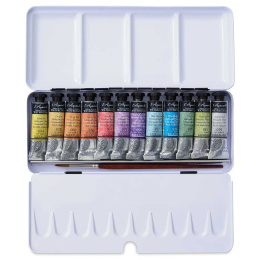 l'Aquarelle Akvarellfärg Iridescent Colours 12x10 ml i gruppen Konstnärsmaterial / Konstnärsfärger / Akvarellfärg hos Pen Store (133816)