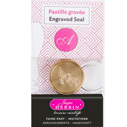 Sigillstämpel i mässing Bokstav i gruppen Skapande & Hobby / Skapa / Lackning och sigill hos Pen Store (133891_r)