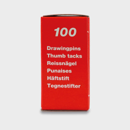 Häftstift Metall 100-pack i gruppen Skapande & Hobby / Organisera / Hemmakontor hos Pen Store (134011)