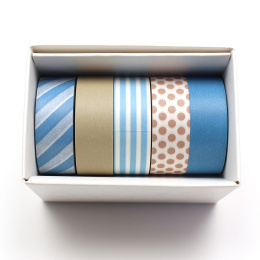 Washi-tejp Gift Box Grayish i gruppen Skapande & Hobby / Hobbytillbehör / Washi-tejp hos Pen Store (134053)