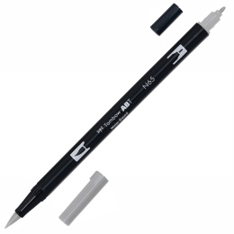 ABT Dual Brush pen 6-set Gray i gruppen Pennor / Konstnärspennor / Penselpennor hos Pen Store (134116)