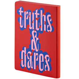 Notebook Graphic L - Truths & Dares i gruppen Papper & Block / Skriva och anteckna / Anteckningsböcker hos Pen Store (134342)