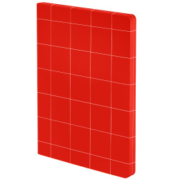 Notebook Break The Grid L Light - Red i gruppen Papper & Block / Skriva och anteckna / Anteckningsböcker hos Pen Store (134351)