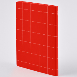 Notebook Break The Grid L Light - Red i gruppen Papper & Block / Skriva och anteckna / Anteckningsböcker hos Pen Store (134351)