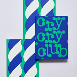 Notebook Graphic L - Cry Cry Club i gruppen Papper & Block / Skriva och anteckna / Anteckningsböcker hos Pen Store (134361)