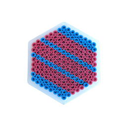 BioBeads Pärlplatta Midi Hexagon i gruppen Kids / Barnpyssel och kreativitet / Rörpärlor och pärlplattor  / Pärlplattor hos Pen Store (134407)