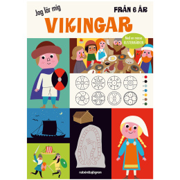 Jag lär mig vikingar i gruppen Kids / Barnpyssel och kreativitet / Målar- och pysselböcker / Hjärngympa för barn hos Pen Store (134477)