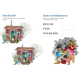 Pyssla med Barnen i Bullerbyn i gruppen Kids / Barnpyssel och kreativitet / Målar- och pysselböcker / Pysselböcker hos Pen Store (134486)