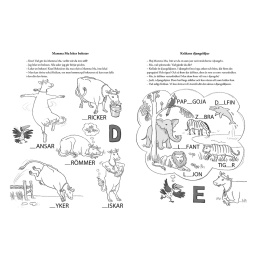 Mamma Mu ABC och 123 i gruppen Kids / Barnpyssel och kreativitet / Målar- och pysselböcker / Hjärngympa för barn hos Pen Store (134490)