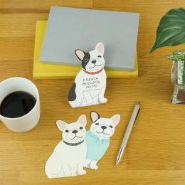 Notisblock French Bulldog i gruppen Papper & Block / Skriva och anteckna / Post-it och notisblock hos Pen Store (134519)